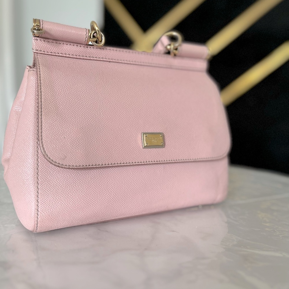Medium Calfskin D&G Sicily bag